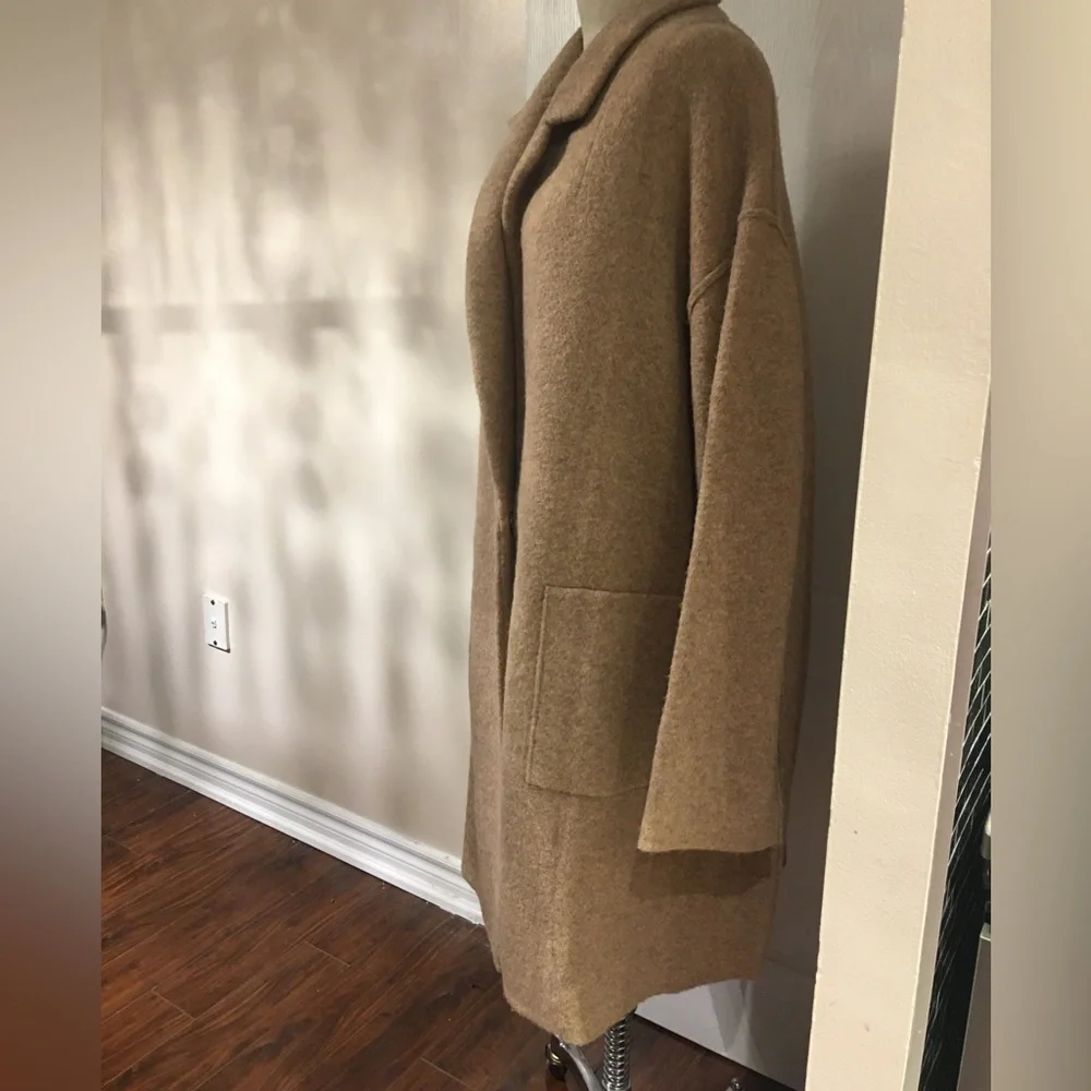 Brand new with tags Vince camel coat merino wool - Picture 2 of 9